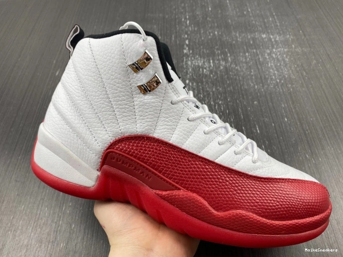 MaikeSneakers Cherry Jordan Retro Air 12 130690-110 0817